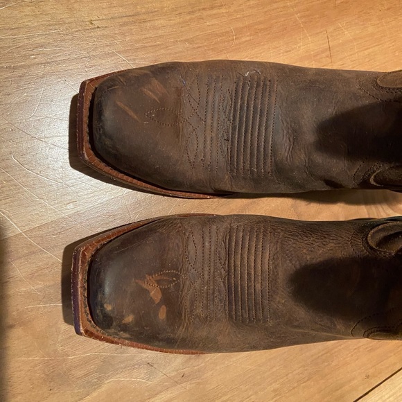 Women's Brown Tony Lama Western Boots 7.5 - Picture 5 of 9